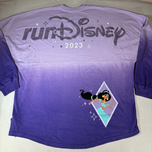 Disney Parks 2023 runDisney Princess Half Marathon Weekend Spirit Jersey XL NWT - Picture 2 of 10